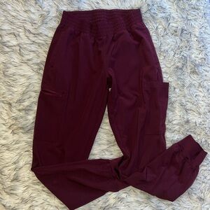 Med Couture Women's Energy Smocked Waist Jogger Pant 🤎